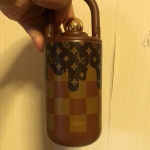 Brown and Gold Insulated Bottle